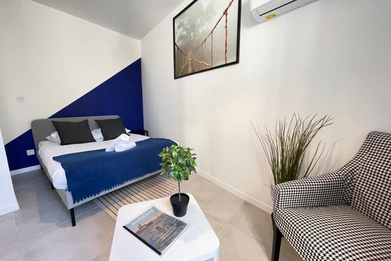 마르세유 Le Grand Bleu Terrasseclimwifinetflix Proche Gare-Centre 아파트 외부 사진